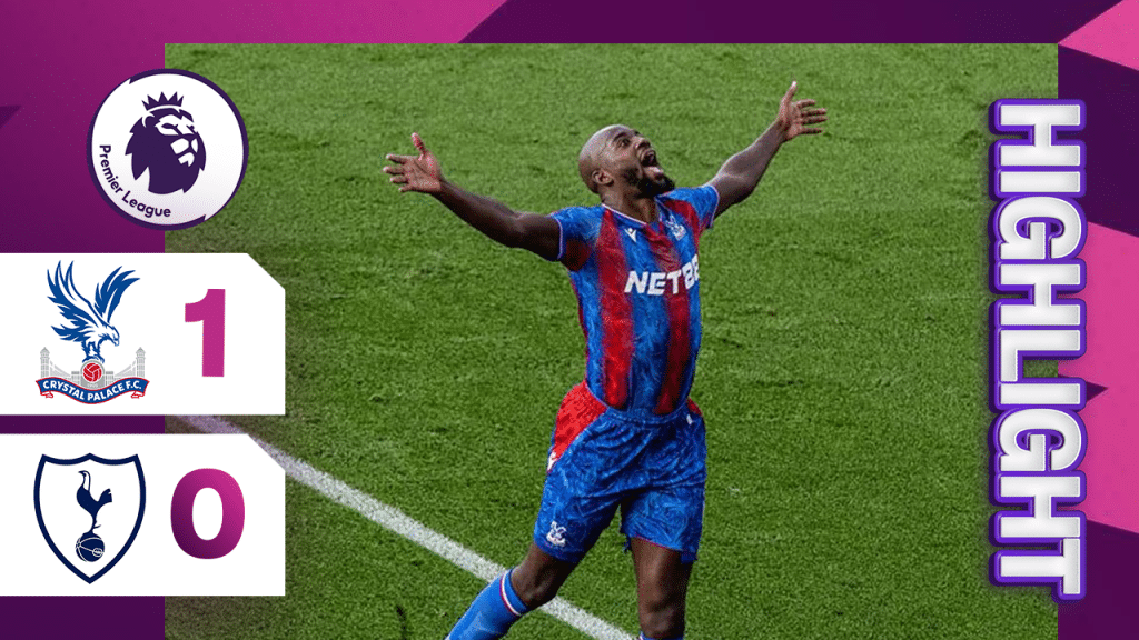 ผลบอล คริสตัล พาเลซ พบ สเปอร์ส 1-0 (27/09/2024) ไฮไลท์การแข่งขัน