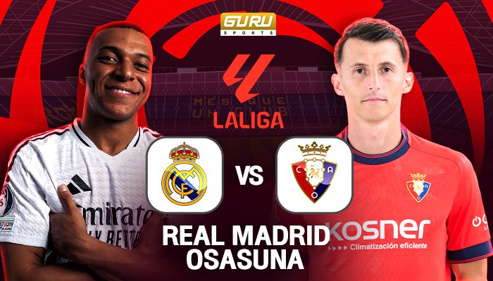 วิเคราะห์บอล ลาลี กา 2024/25 เรอัล มาดริด พบ โอซาซูน่า (09/11/2024)