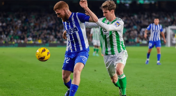 ผลบอล เรอัล เบติส พบ เดปอร์ติโบ อลาเบส 1-3