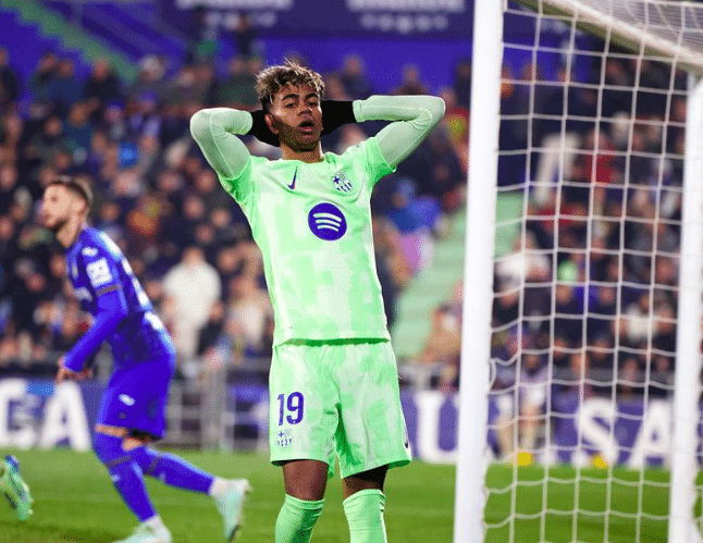 ผลบอล เกตาเฟ่ พบ บาร์เซโลน่า 1-1