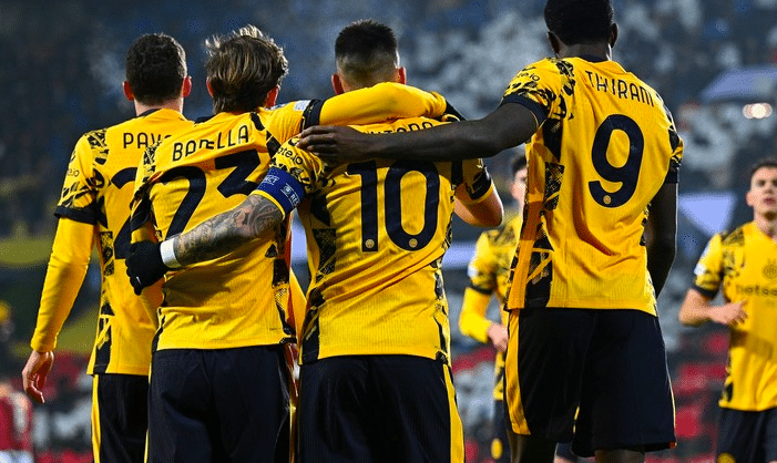 ผลบอล สปาร์ต้า ปราก พบ อินเตอร์ มิลาน 0-1