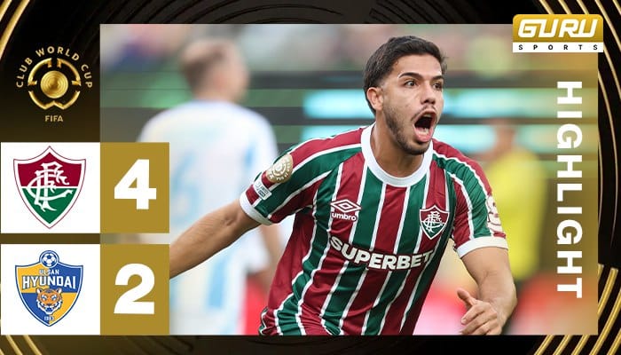 ผลบอล ฟลูมิเนนเซ่ อาร์เจ พบ อุลซาน เอชดี เอฟซี 2-1 (22/06/2025) ไฮไลท์การแข่งขัน ฟุตบอลชิงแชมป์สโมสรโลก 2025