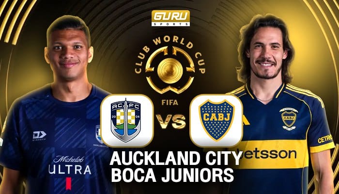 วิเคราะห์บอล ฟุตบอลชิงแชมป์สโมสรโลก 2025 ก่อนเกม ออคแลนด์ ซิตี้ พบกับ โบคา จูเนียร์ส (25/06/2025) 