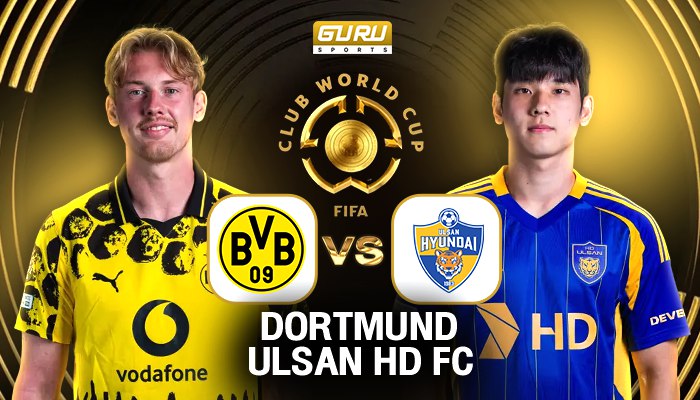 วิเคราะห์บอล ฟุตบอลชิงแชมป์สโมสรโลก 2025 ก่อนเกม โบรุสเซีย ดอร์ทมุนด์ vs อุลซาน เอชดี เอฟซี (26/06/2025) 