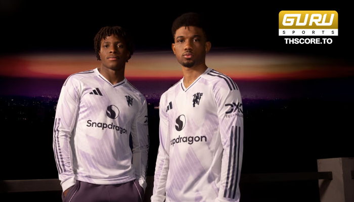 แมนยู เปิดตัวชุดเยือนใหม่ สำหรับฤดูกาล 2025-26: เสื้อสีขาว กางเกงสีพลัม ถุงเท้าสีขาวจากอาดิดาส