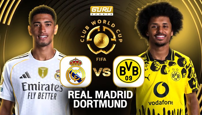 วิเคราะห์บอล ฟุตบอลชิงแชมป์สโมสรโลก 2025 ก่อนเกม เรอัล มาดริด พบ โบรุสเซีย ดอร์ทมุนด์ (06/07/2025) 