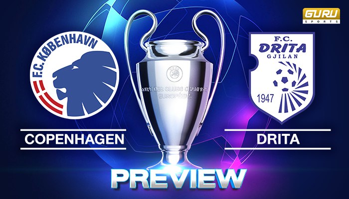 วิเคราะห์บอล ยูฟ่าแชมเปียนส์ลีก 2025/26 โคเปนเฮเกน พบ ดริต้า (23/07/2025) 