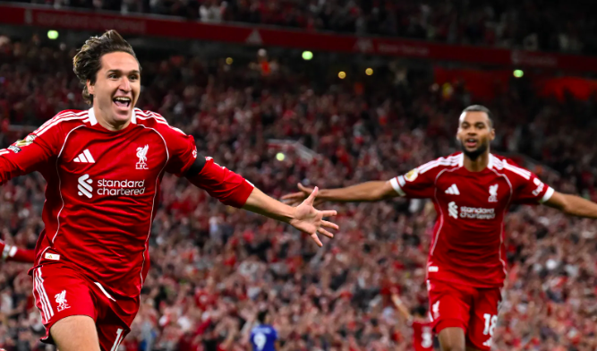 ผลบอล ลิเวอร์พูล พบ บอร์นมัธ 4-2
