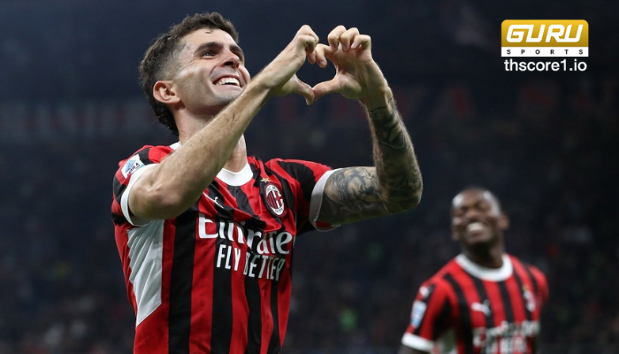 คริสเตียน พูลิซิช บาดเจ็บเอ็นร้อยหวาย พลาดเกมกับฟิออเรนติน่า