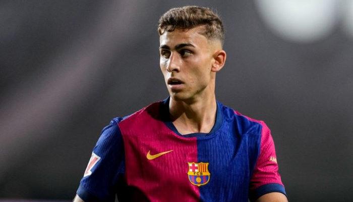 เฟร์มีน โลเปซ ดาวรุ่ง ทำแฮตทริกให้บาร์เซโลน่าถล่มโอลิมเปียกอส