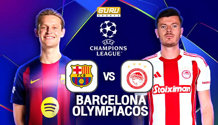 วิเคราะห์บอล ยูฟ่าแชมเปียนส์ลีก 2025/26 ก่อนเกม บาร์เซโลน่า พบ โอลิมเปียกอส (21/10/2025) 