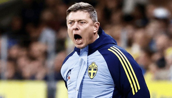 โทมัสสัน เฮดโค้ชทีมชาติสวีเดน