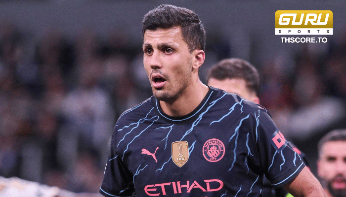 ผลบอลสด | โรดรี้ แมนฯ ซิตี้