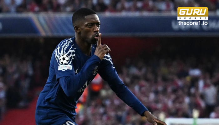 อุสมาน เดมเบเล่ ปีก พลาดบิ๊กแมตช์ เปแอสเช ดวล บาเยิร์น หลังเจ็บต้นขา