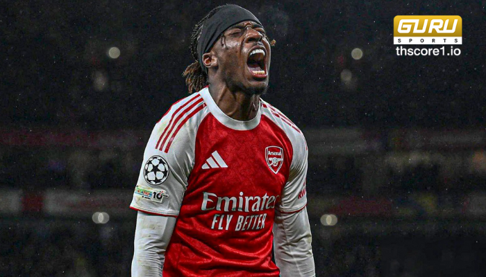 โนนี่ มาดูเอเก้ สุดแฮปปี้! ยิงประตูแรกให้ ปืนในเกมใหญ่เฉือนบาเยิร์น