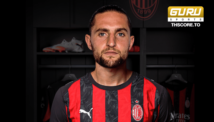 อาเดรียง ราบีโอต์ ทุ่มสุดตัว! เอซี มิลาน ลุ้นกองกลางคนสำคัญ เร่งฟิตทันศึก ดาร์บี้ เดลล่า มาดอนนิน่า สุดสัปดาห์นี้