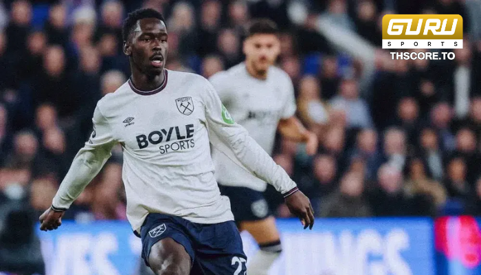 ซุนกูตู มากาสซ่า ทำประตูแรกให้เวสต์แฮม แบ่งแต้มแมนฯ ยูไนเต็ด 1-1