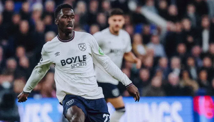 ซุนกูตู มากาสซ่า ทำประตูแรกให้เวสต์แฮม แบ่งแต้มแมนฯ ยูไนเต็ด 1-1