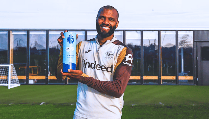 ติอาโก้ คว้าตำแหน่ง นักเตะยอดเยี่ยมประจำเดือน พ.ย. สร้างประวัติศาสตร์สโมสรด้วย 5 ประตู