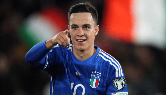 ราสปาโดรี่ แนวรุกพรสวรรค์สูงดีกรีทีมชาติอิตาลี