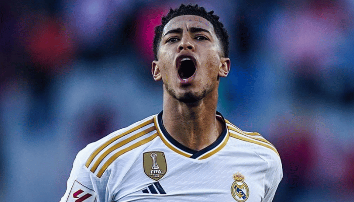 เบลลิงแฮม กองกลางตัวเก่งของสโมสร เรอัล มาดริด